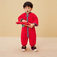 Mini Bala 迷你巴拉巴拉男女童宝宝保暖拜年爬服