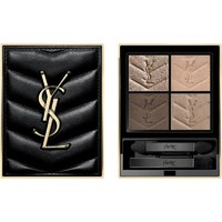 YVES SAINT LAURENT 皮革四色眼影盘 #01