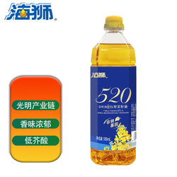 海狮 520崇明浓香压榨菜籽油900mL