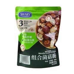 山姆 shary组合菌菇脆302g