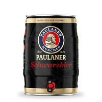 PAULANER 保拉纳 德国原装进口保拉纳柏龙黑小麦啤酒桶装5L大容量