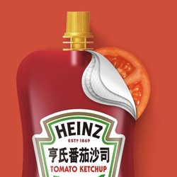 Heinz 亨氏 番茄酱 袋装番茄沙司 意大利面薯条酱 320g*2袋