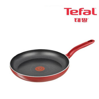 特福（Tefal）法国产特福tefal不粘炒锅平底煎锅镀钛涂层电磁炉 平底锅(S)  32cm