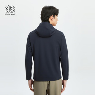 KOLON SPORT/可隆针织夹克 男子户外休闲抗菌速干外套【SECO系列】 黑色BK 190/3XL