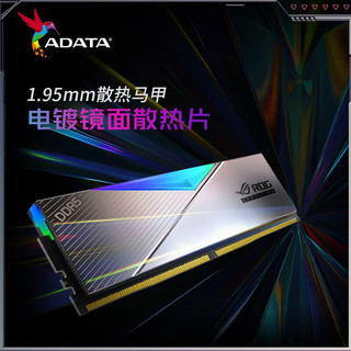 威刚 XPG 龙耀Lancer ROG认证款 6600MH ddr5海力士a代颗粒 台式主机内存 ROG认证款+S70B 1T