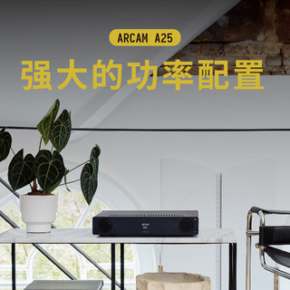 ARCAM 雅俊A25 新Hifi音箱音乐功放 大功率蓝牙播放音响发烧套装