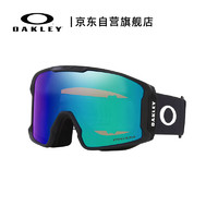 OAKLEY欧克利LINE MINER L苏翊鸣同款谱锐智深蓝色滑雪镜OO7070-E5