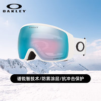 OAKLEY欧克利运动户外滑雪眼镜女宝石蓝色护目镜男 0OO7104-26
