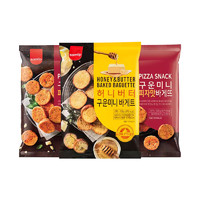 samlip 韩国进口samlip三立披萨味蜂蜜黄油味法式烤面包干零食