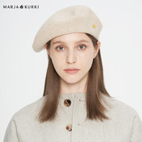 玛丽亚.古琦（MARJA KURKI）画家帽女纯羊毛帽子贝雷帽日系南瓜帽八角帽浅笑一弯 6OO952265米