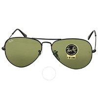 Ray-Ban 雷朋 飞行员经典绿色经典 G-15 中性太阳镜 RB3025 L2823 58