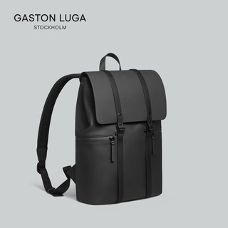 GASTON LUGA原创潮牌设计师背包男双肩包大容量电脑包大书包防水耐磨包 典雅黑13