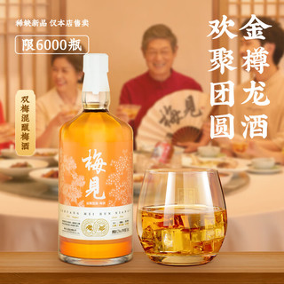 MeiJian 梅见 杨梅青梅味 12度 750ml 礼盒装 双梅匠心年货果酒