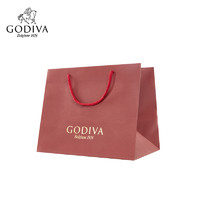 GODIVA 歌帝梵 巧克力礼盒配套礼袋 小号红色礼袋