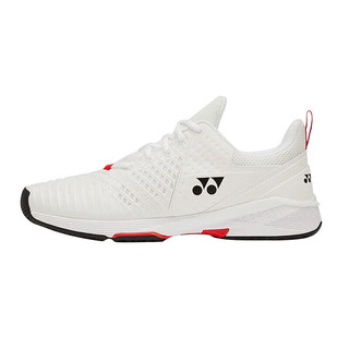 YONEX尤尼克斯网球鞋舒适型网羽通用男女款SHTS3MACEX 白红 42 
