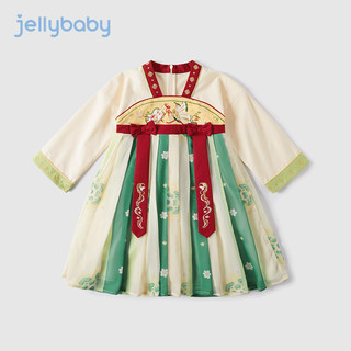 JELLYBABY 汉服连衣裙 绿色 100