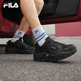 FILA 斐乐 官方掠夺者2男鞋跑步鞋2024春季老爹鞋时尚复古运动鞋