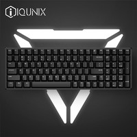 IQUNIX F97 黑武士 100键 2.4G蓝牙多模无线机械键盘 黑色 Cherry红轴 无光