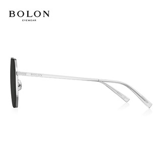 暴龙（BOLON）眼镜度数近视太阳镜墨镜 BL7150C90 1.67灰色偏光