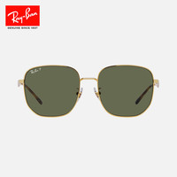 雷朋RayBan雷朋太阳镜经典渐变金属框墨镜0RB3713D 001_9A 001_9A金色框深绿色偏光片