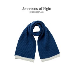 Johnstons of Elgin 棱纹羊绒围巾礼盒 4-7岁儿童