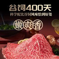 zenew 真牛馆 澳洲谷饲和牛肥牛嫩肉套装800g牛肉卷牛肉片火锅片烧烤生鲜