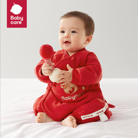 拜年童装：babycare 婴儿衣服冬装龙年连体衣