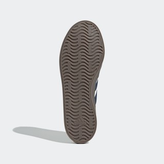 adidas 阿迪达斯 Vl Court 3.0 中性运动板鞋 JI4566 汉玉白/灰色/藏青蓝 43