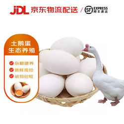 蔬香客 鹅蛋12枚 120g-140g 杂粮喂养 孕妇食材 农家散养土鹅蛋