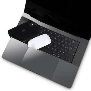 极川（JRC）苹果MacBook Pro 16英寸M1/M2/M3机身贴膜2023/2021款笔记本电脑外壳保护膜贴纸全套易贴膜3M灰色