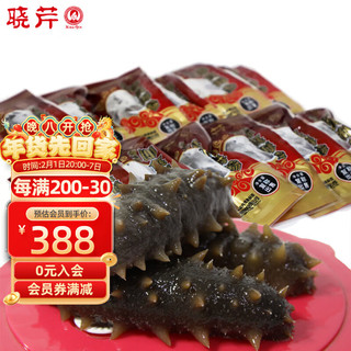 晓芹 大连冷冻即食海参 500g  辽刺参  海鲜水产 11-14头/500g