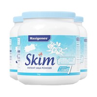 Maxigenes 美可卓 澳洲美可卓蓝胖子脱脂低脂成人奶粉中老年高钙脱脂奶正品