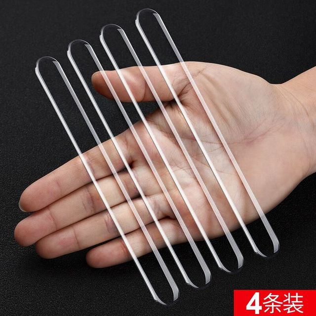 一路雅福 车门防撞条汽车门边防刮贴卡通透明开门保护车贴防蹭擦条装饰用品 纯透明款防撞条升级版4条装