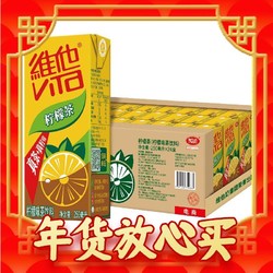 ViTa 維他 檸檬茶優選紅茶+真正檸檬汁310ml*6罐茶飲料家庭囤貨聚餐