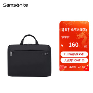 Samsonite 新秀丽 笔记本内胆 苹果笔记本手提公文包BP5 黑色