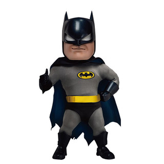 野兽王国DC蝙蝠侠套装手办动画漫画q版Batman可动手办收藏新年 动画版蝙蝠侠 高约16.5cm