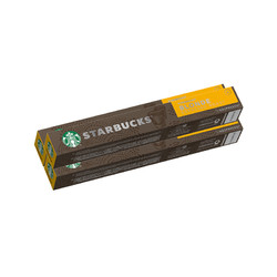 STARBUCKS 星巴克 Blonde轻度烘焙浓缩甘醇NESPRESSO胶囊咖啡53g*3盒