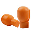 重虎 桔色教练橡胶手榴训练模型弹 非声光模拟雷82-2型塑料橘色 82-2式塑料 橘色