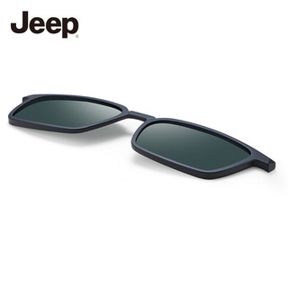 JEEP眼镜男士超轻商务镜框磁吸眼镜钛架可配度数T7116M5 2024-M5黑色