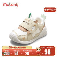 Mutong 牧童 宝宝学步鞋女童2024春季卡通软底男童鞋婴幼儿网面关键鞋