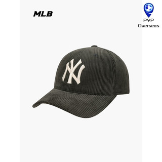 美职棒（MLB）男女帽子灯芯绒棒球帽运动休闲鸭舌帽秋季 波士顿红袜队/米色 均码
