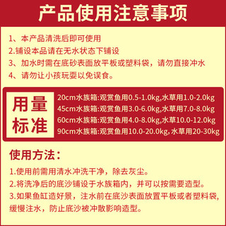 森悠（SARYOR）鱼缸底砂造景底沙石头天然白沙水族夜光石子摆件装饰小彩石铺底石 彩虹溪流石 2500克