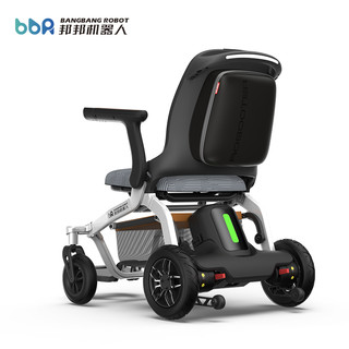 【】邦邦车电动轮椅智能全自动老人轻便折叠老年人代步车
