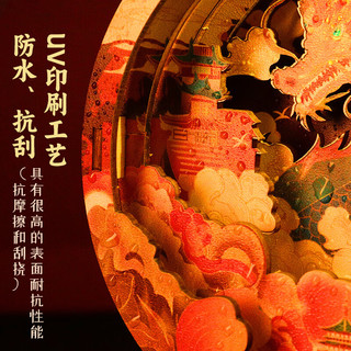 尤迦南新年灯笼元旦春节装饰手工龙年灯笼DIY材料制作彩灯