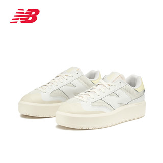 new balance NB官方奥莱 男鞋女鞋春秋简约百搭透气增高板鞋CT302