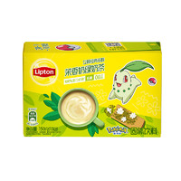 Lipton 立顿 经典浓醇茉香奶绿宝可梦冲饮饮料 100%进口奶源童年10包150g