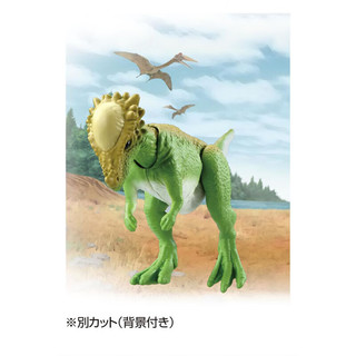 TAKARA TOMY安利亚侏罗纪恐龙世界副井猎龙暴龙仿真动物模型玩具（厚头龙）
