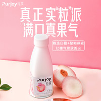 88VIP：Purjoy 纯享 白桃燕麦300g×12瓶低温发酵乳