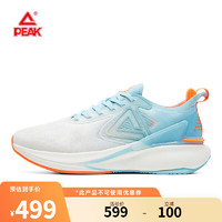 匹克（PEAK）态极6.0  大码跑步鞋23冬季耐磨减震运动鞋 大白/翠菊蓝 47