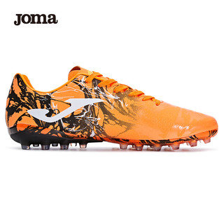 JOMA Super copa足球鞋男成人MG短钉人草场地防滑透气足球比赛训练鞋 亮橙 42 内长265mm